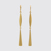 Marquise and Triangle Long Slinky Drop Earrings  - EJ2251