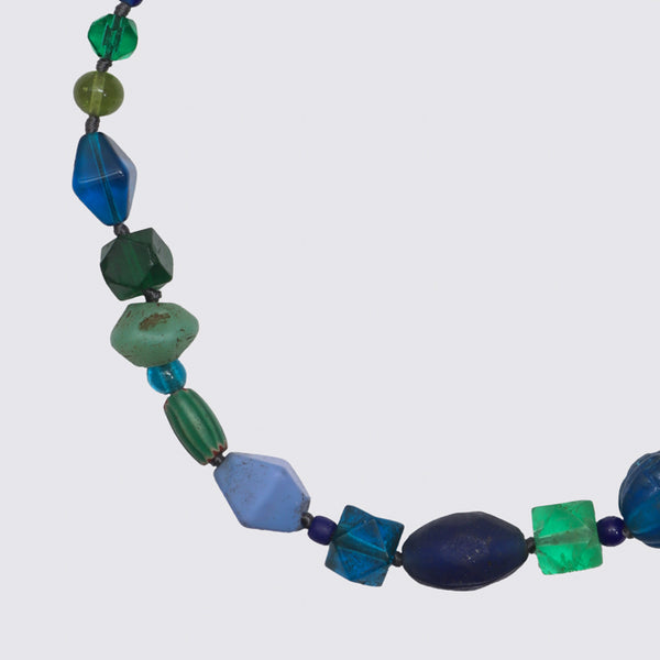 Knotted Antique African Bead Necklace – Jane Diaz NY