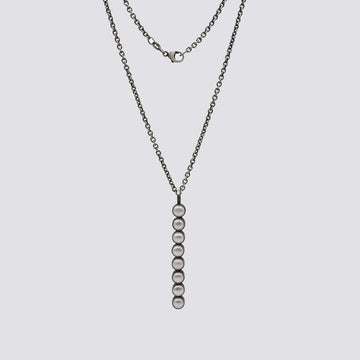 Pearl Bar Pendant Necklace - PJ1464