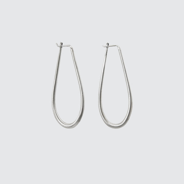 18k Long Clasp Earrings – Ex Ovo