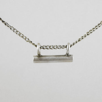 Tiny Bar Amulet Necklace