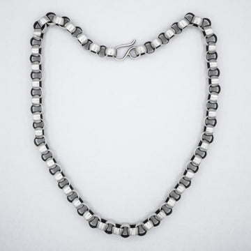 Heavy Belcher Chain Necklace- PJ1427AB