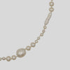 Knotted Pearl Necklace - KNTPRL-11