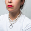 Knotted Baroque Pearl Necklace - KNTPRL-4