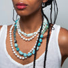 Knotted Potato Pearl Necklace - KNTPRL-10