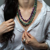 Knotted Labradorite Necklace - KNTLAB-13