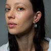 Double Flower Earrings - EJ2342