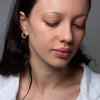 Scalloped Hoop Earrings - EJ2338