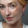 Rhodolite Garnet Drop and Dangle Earrings-E10KG ARCHIVE 30