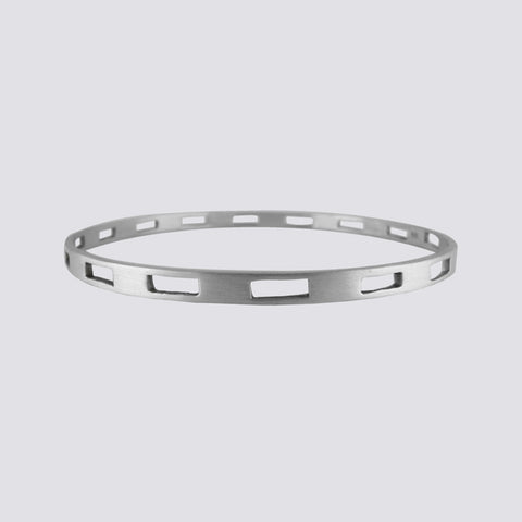 BANGLE WITH RECTANGLE CUT-OUT