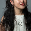 Simple Double Circle Necklace
