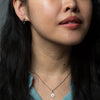 Six Pointed Star Necklace with Star Set Diamond