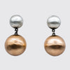 Large Ball Drop Stud Earrings - EJ2199C