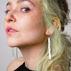 Long Rectangular Cascade Earrings - EJ2217