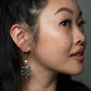 Faceted Marquise Stone Chandelier Earrings - EJ2240