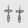 Faceted Marquis Dangle Earrings - EJ2245
