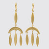 Marquise and Crescent Chandelier Earrings - EJ2254