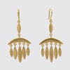 Small Marquise and Crescent Chandelier Earrings - EJ2257