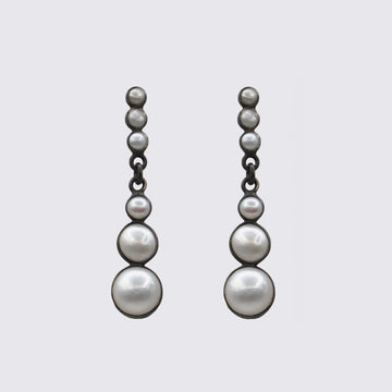 Graduating Pearl Drop Earrings - EJ2281