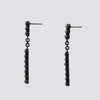 Stud Top with Long Pearl Bar Drop Earrings - EJ2283