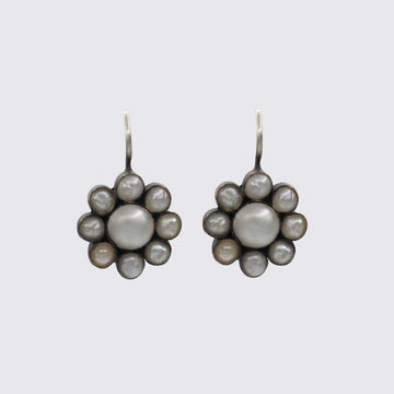 Pearl Flower Earrings - EJ2286
