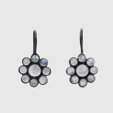 Flower Drop Earrings - EJ2286