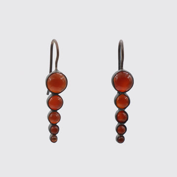 Graduated Stone Drop Earrings - EJ2287