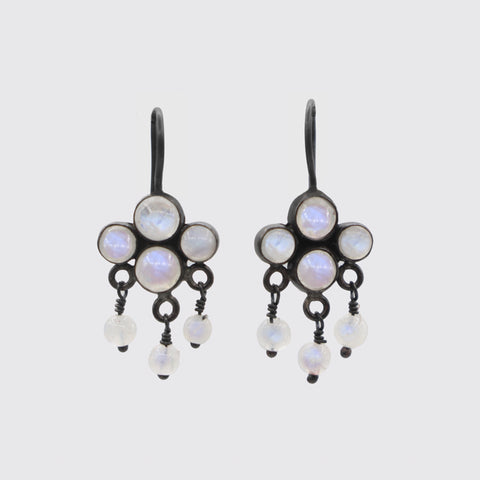 Cluster with Dangles Earrings - EJ2290