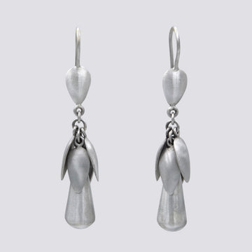 Leaf and Teardrop Dangle Earrings - EJ2292