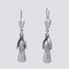 Leaf and Teardrop Dangle Earrings - EJ2292