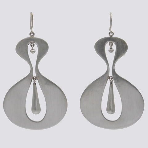 Mid Century Modern Dangle Earrings - EJ2295