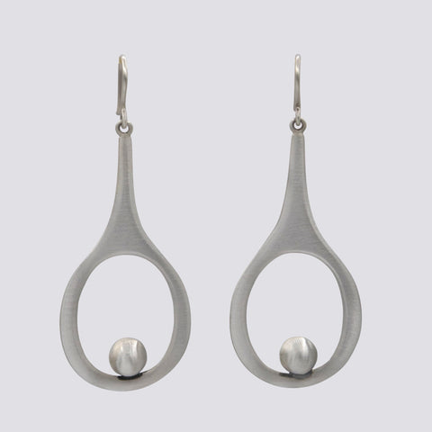 Ball and Racket Earrings - EJ2296