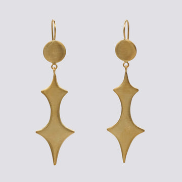 Abstract Spear Earrings - EJ2298