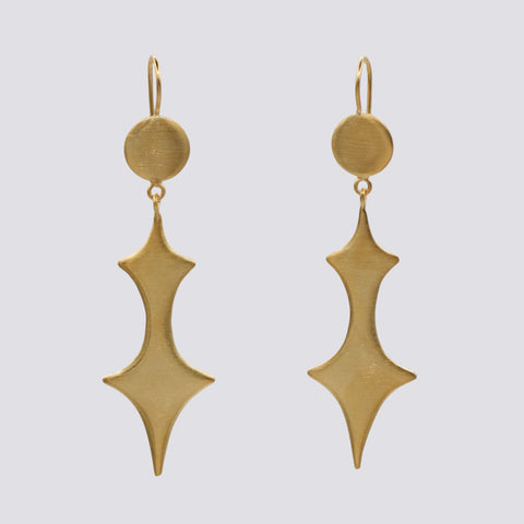 Abstract Spear Earrings - EJ2298