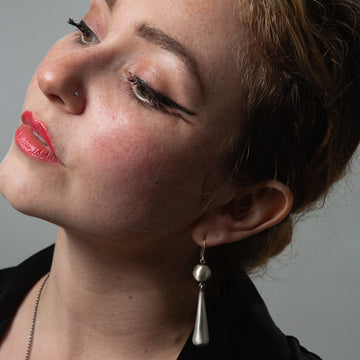 Ball and Teardrop Earrings - EJ2310