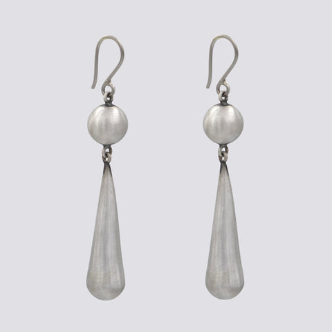 Ball and Teardrop Earrings - EJ2310