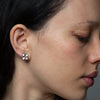 Faceted Marquis Stud Earrings - EJ2314