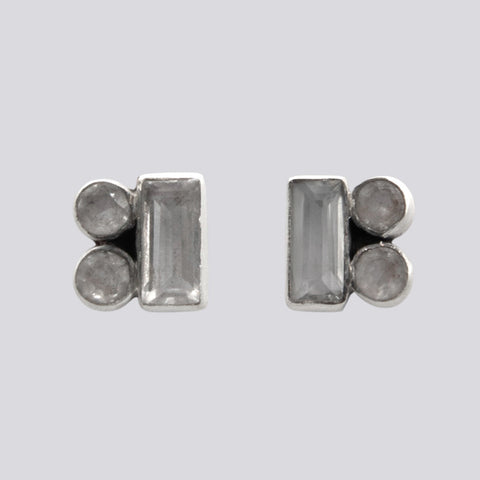 Multi Shape Stud Earrings - EJ2318