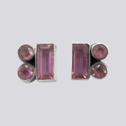 Multi Shape Stud Earrings - EJ2318
