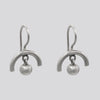 Arc and Ball Dangle Earrings - EJ2320