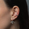Arc and Ball Dangle Earrings - EJ2320