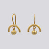 Arc and Ball Dangle Earrings - EJ2320