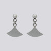 Ball and Fan Earrings - EJ2321
