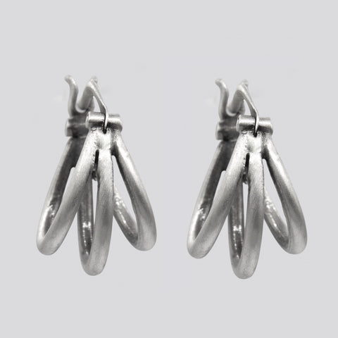 Small Triple Hoop Earrings - EJ2333