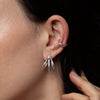 Large Triple Hoop Earrings - EJ2334