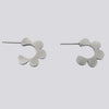 Scalloped Hoop Earrings - EJ2338