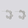 Scalloped Hoop Earrings - EJ2338
