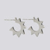 Spiked Hoop Earrings - EJ2339