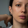 Spiked Hoop Earrings - EJ2339