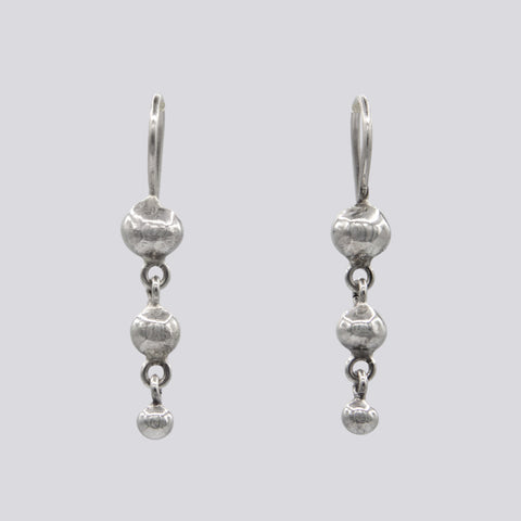 Triple Ball Dangle Earrings - EJ2347